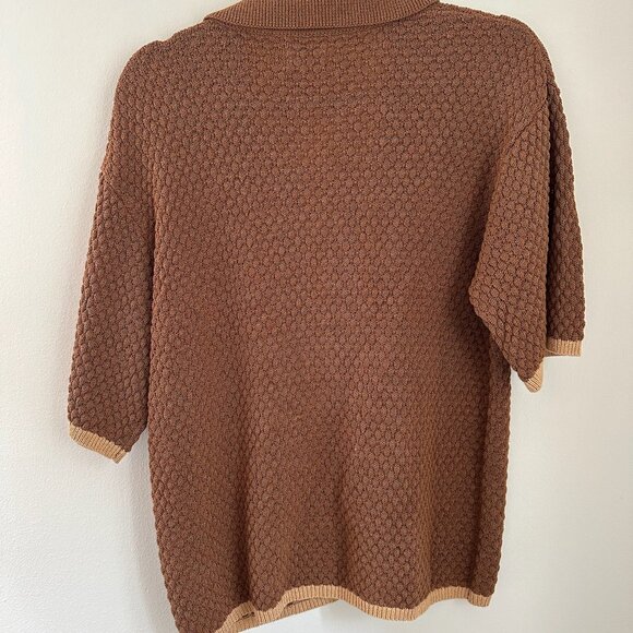 NWT Rhythm. Knit Crochet Button Up - Picture 3 of 5
